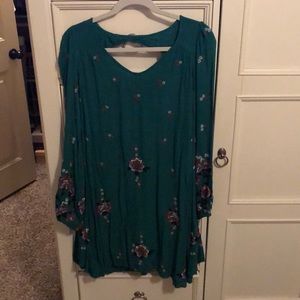 Free People Embroidered Dress
